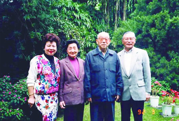 with Chang Hsueh-liang and both wives