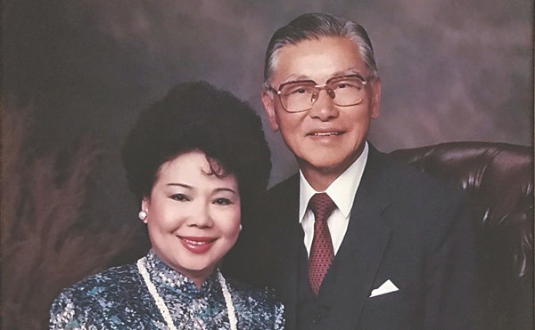 Anke with wife Chen Chia-li